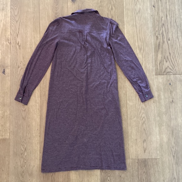 A.P.C. Striped Cotton Shirt Dress - Picture 12 of 14